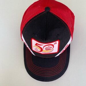 Red and Black 50th Anniversary Cap